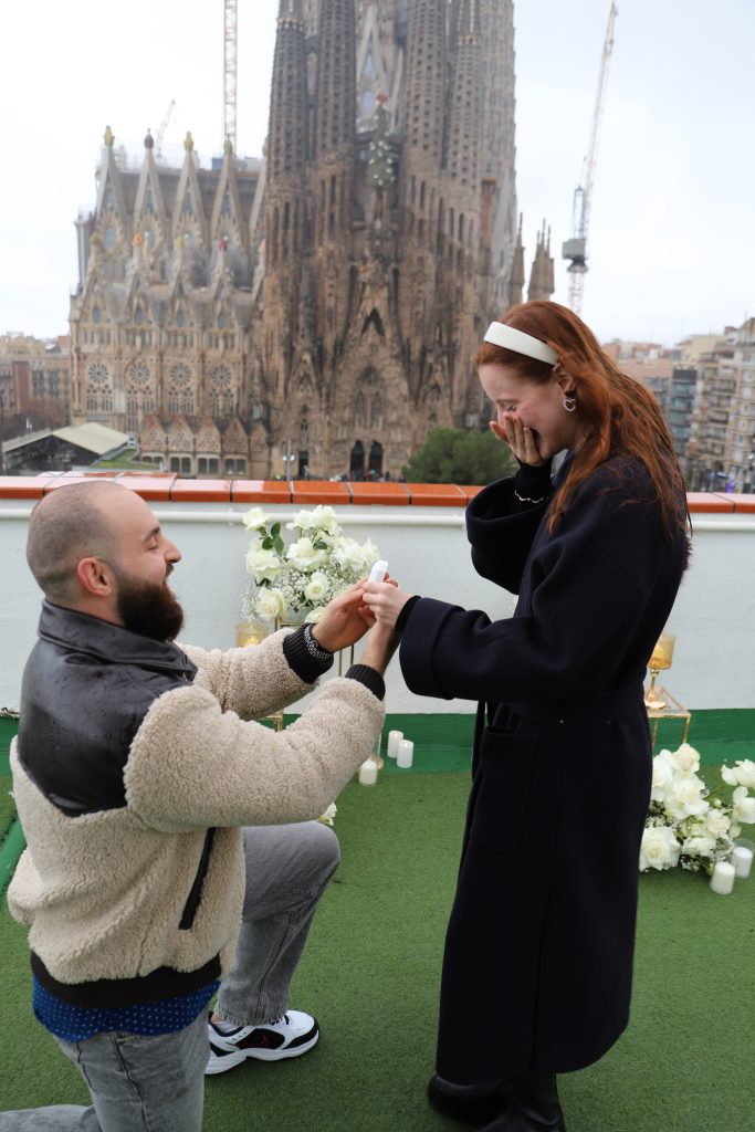 Sagrada Familia proposal Barcelona with iconic views
