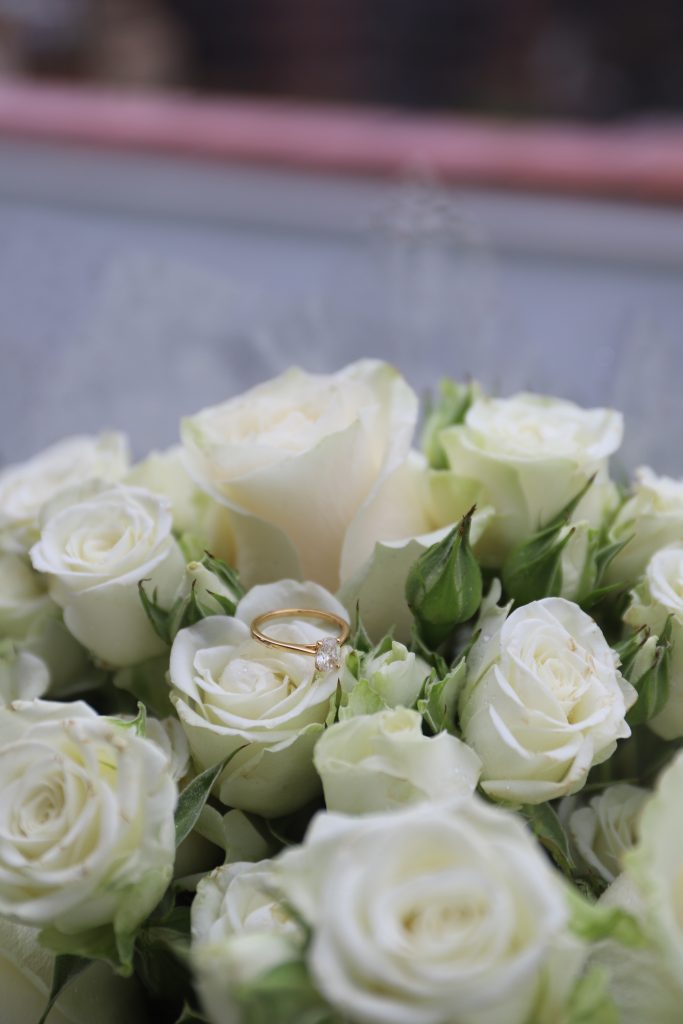 proposal near Sagrada Familia in Barcelona
