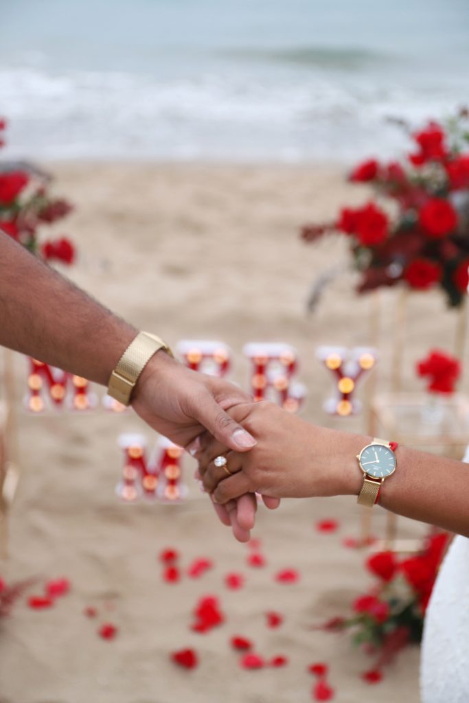 Beach proposal Barcelona